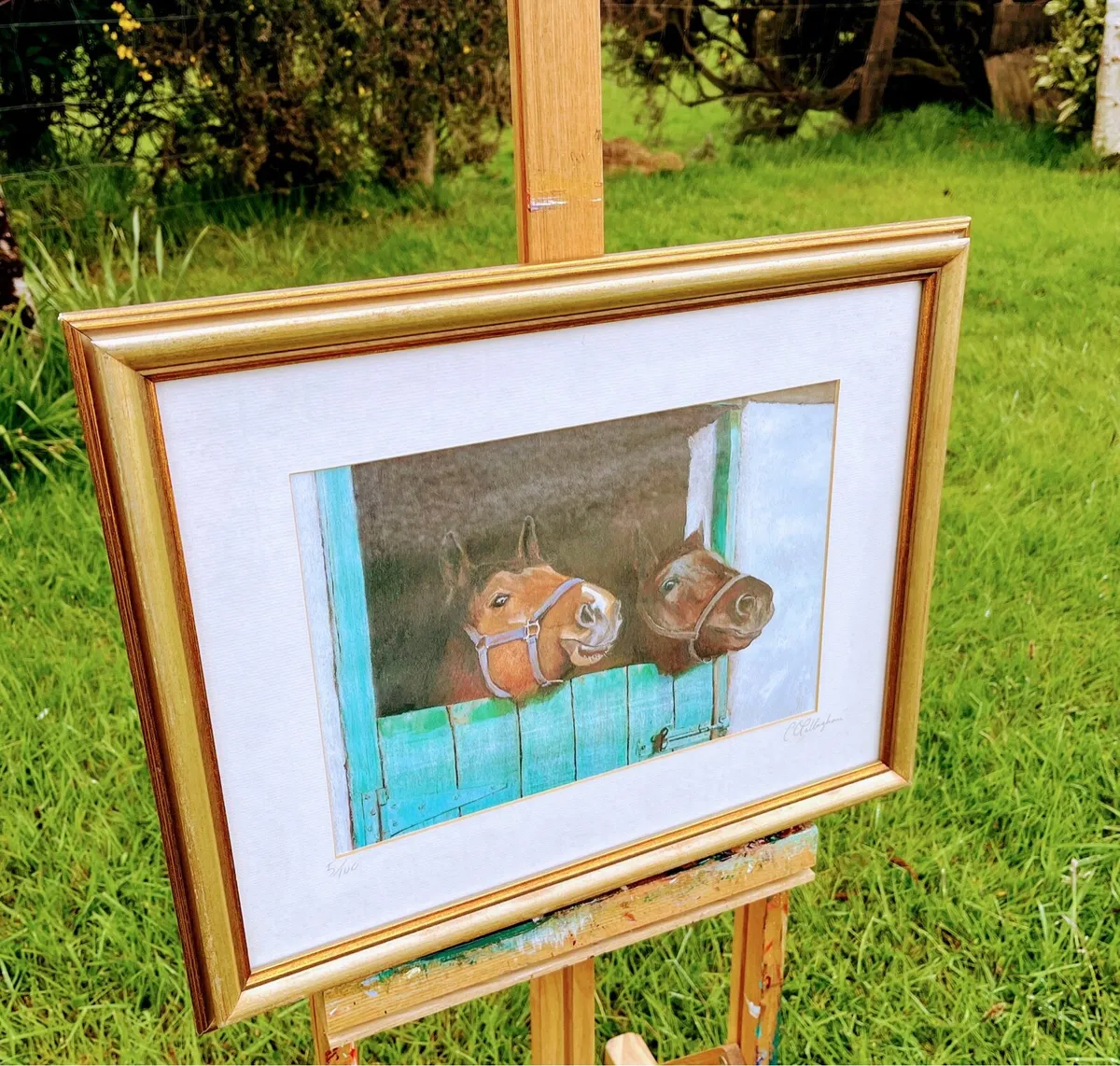 Framed limited edition signed print - Image 4