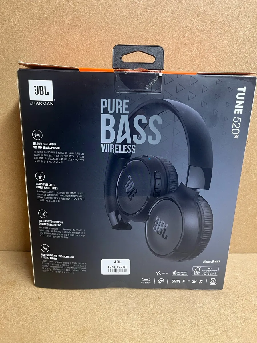 JBL Tune 520BT Wireless Bluetooth Headphones - Image 2