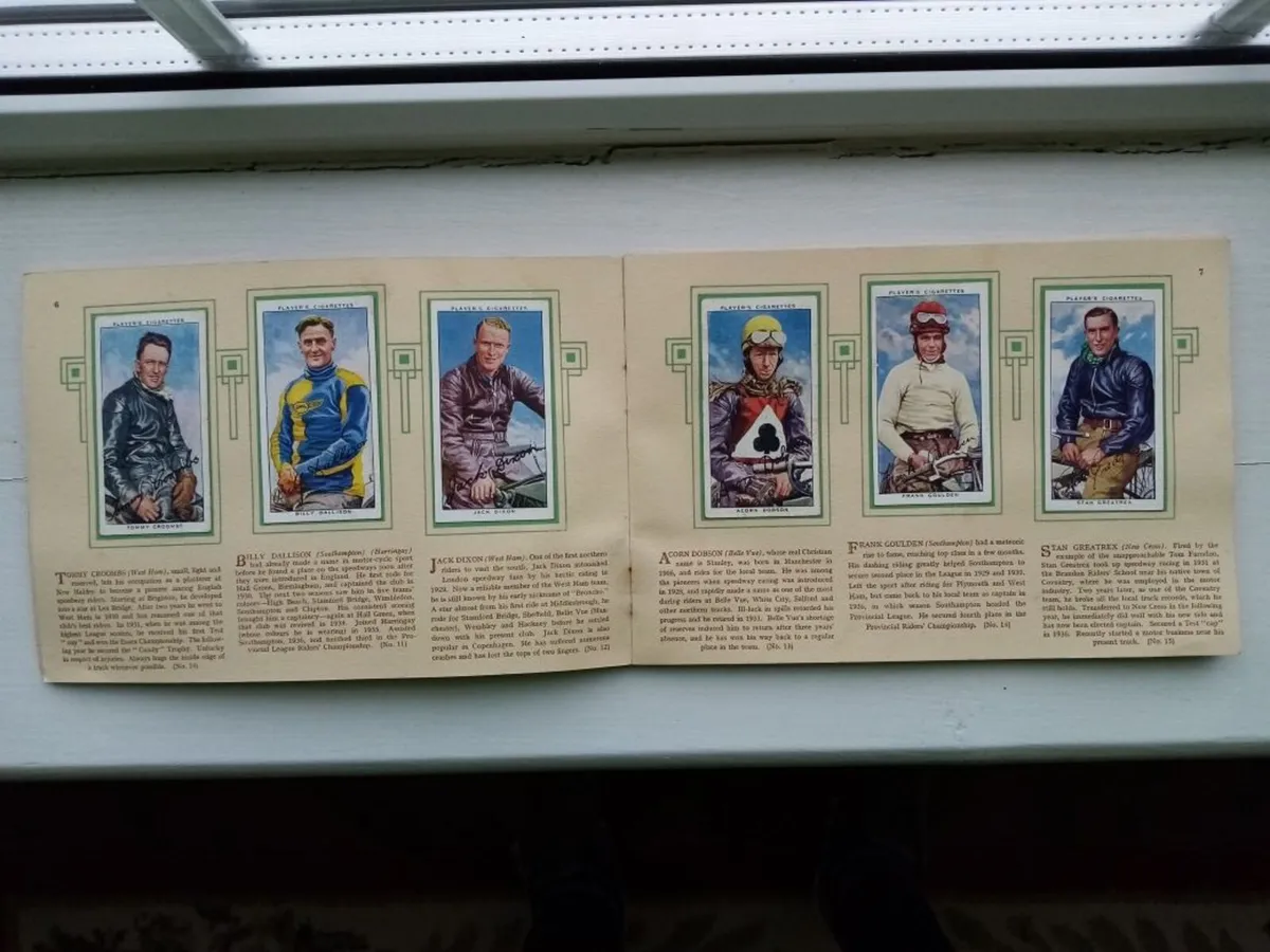 John Player Speedway Racer card Set (1937) - Image 3