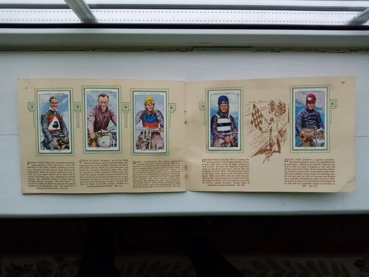John Player Speedway Racer card Set (1937) - Image 4