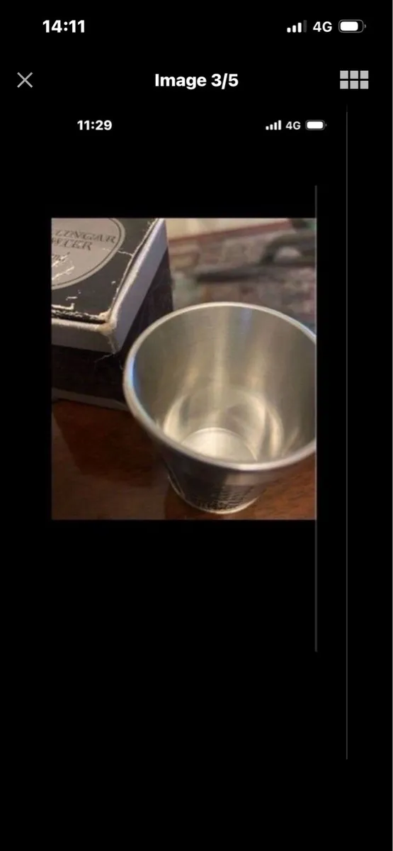 Mullingar Pewter Celtic shot Glass - Image 3