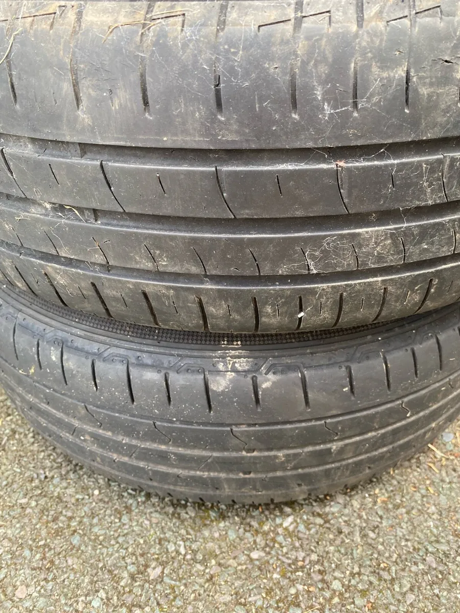 Spare 15inch wheels x3 with tyres - Image 2