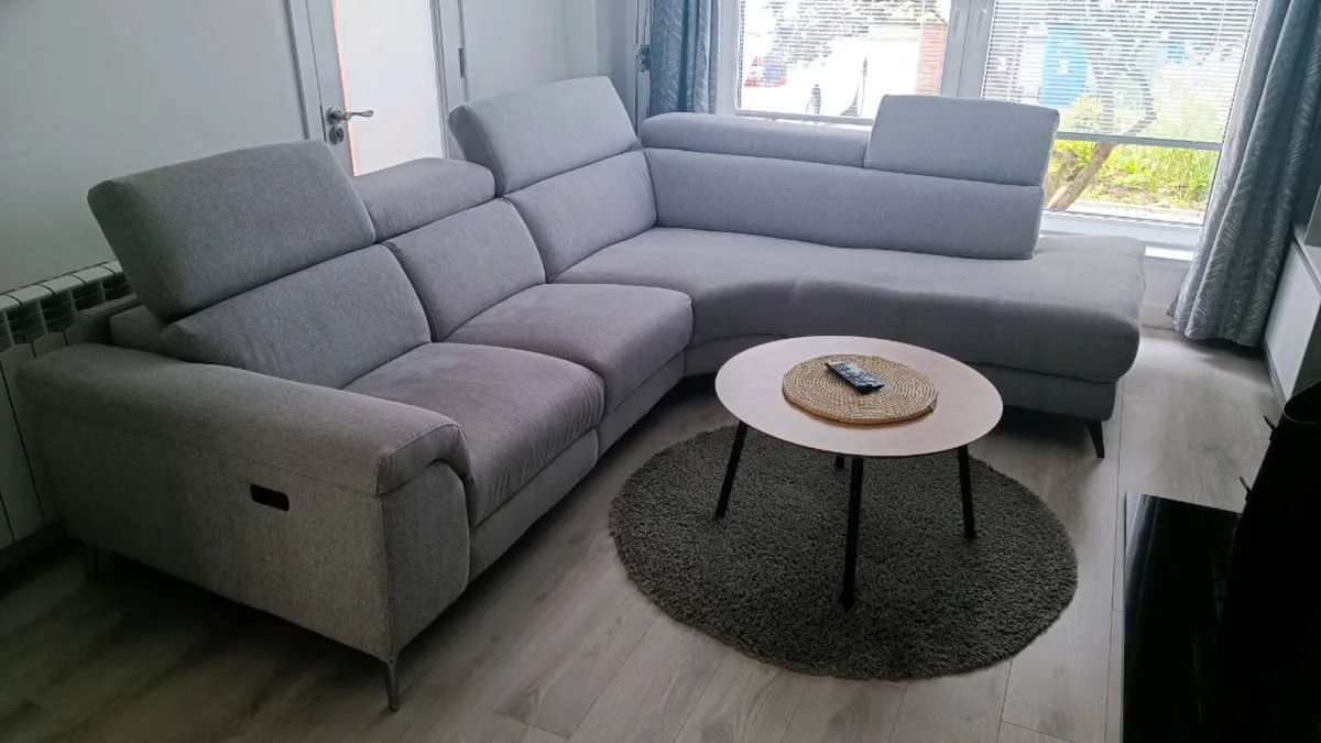 Michael Murphy's Modern Electric Corner Sofa - Image 1