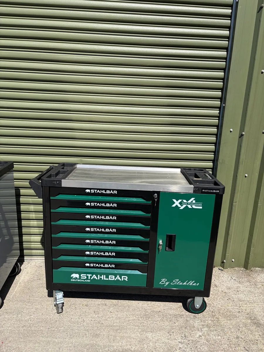 Brand New 7 Drawer Tool Chest + Side Cabinet - Image 1