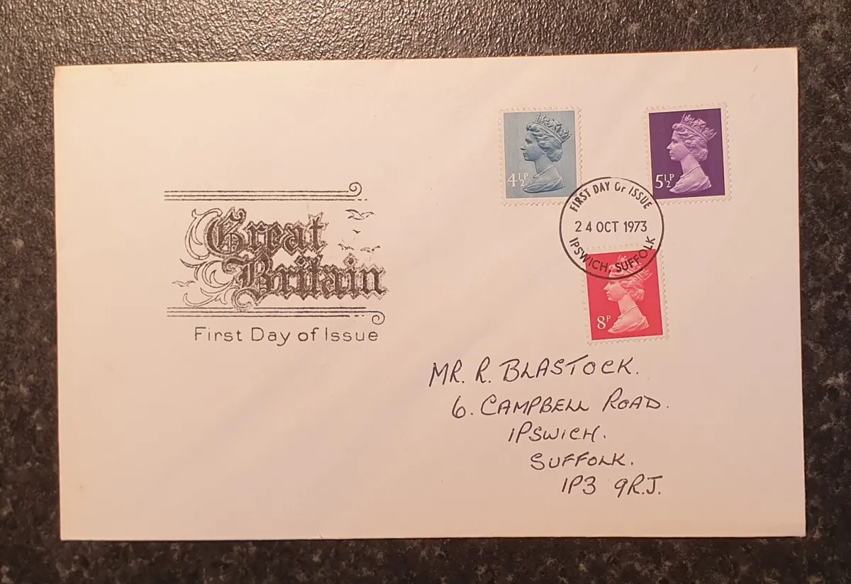 UK 1st Day Covers from 1972 & 1973 - Image 4