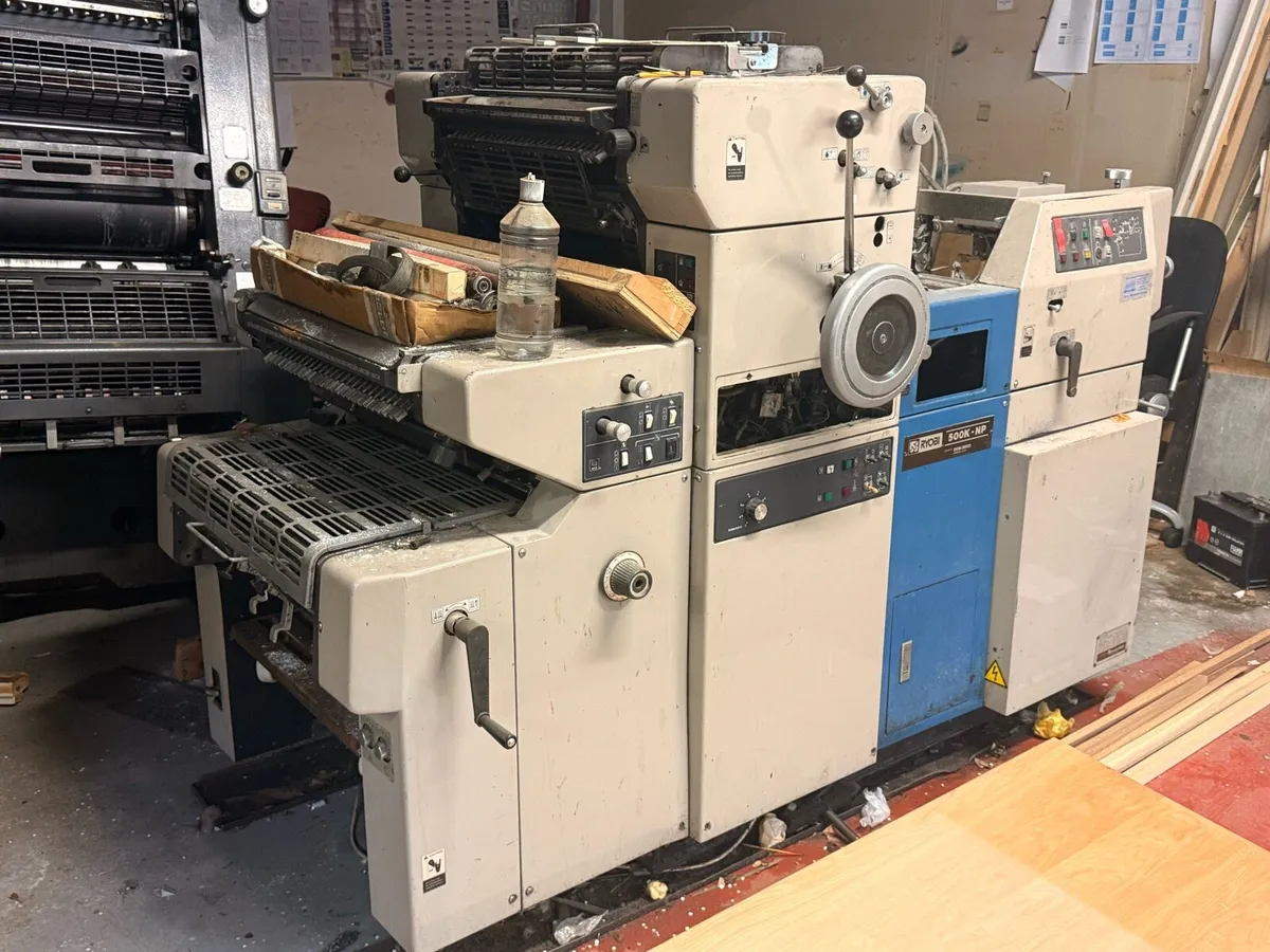 Heidelberg printer & guillotine - Image 3