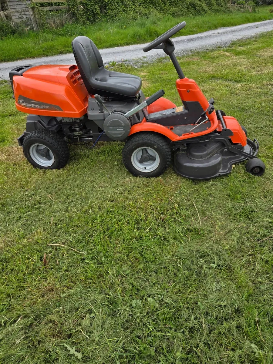 Husqvarna front deck rider R13c - Image 4