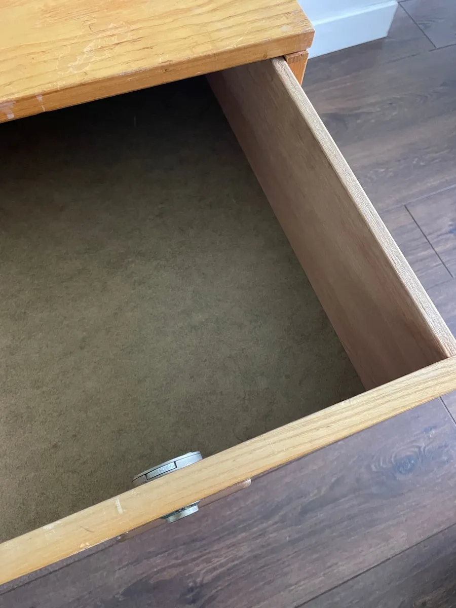 2 Drawers Under Desk Cabinet - Image 4