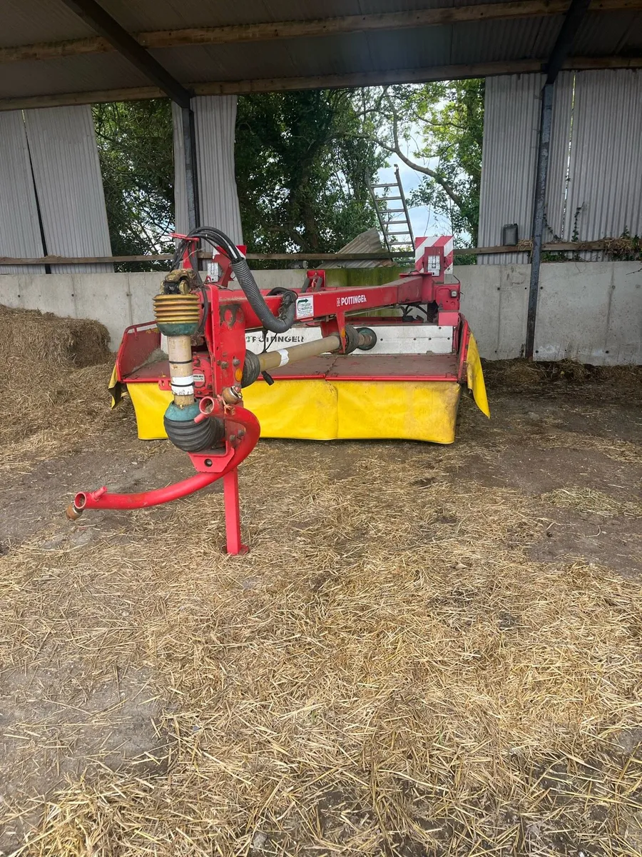 Pottinger 310T 10ft trailed conditioner mower - Image 1