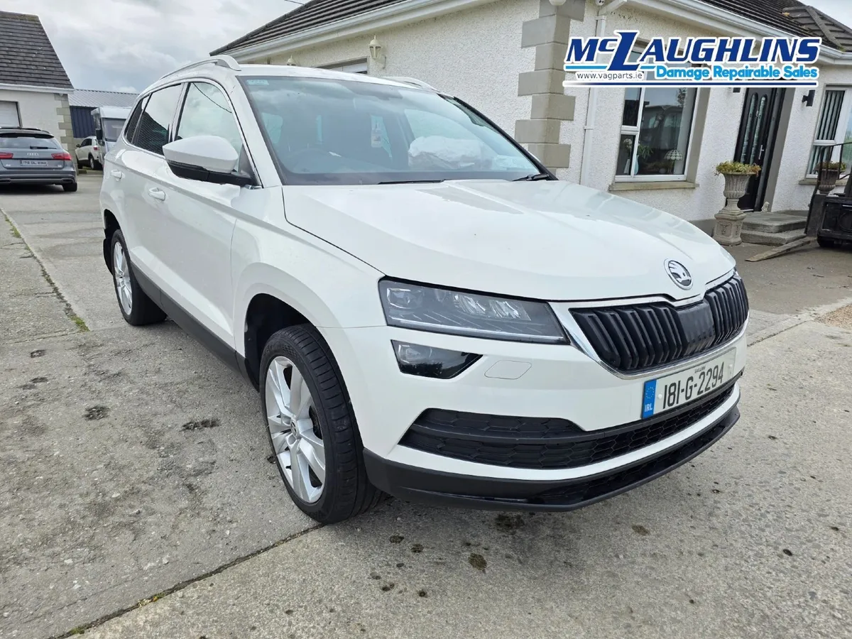 Skoda Karoq 2018 1.6 Tdi - Damage Repairable - Image 1