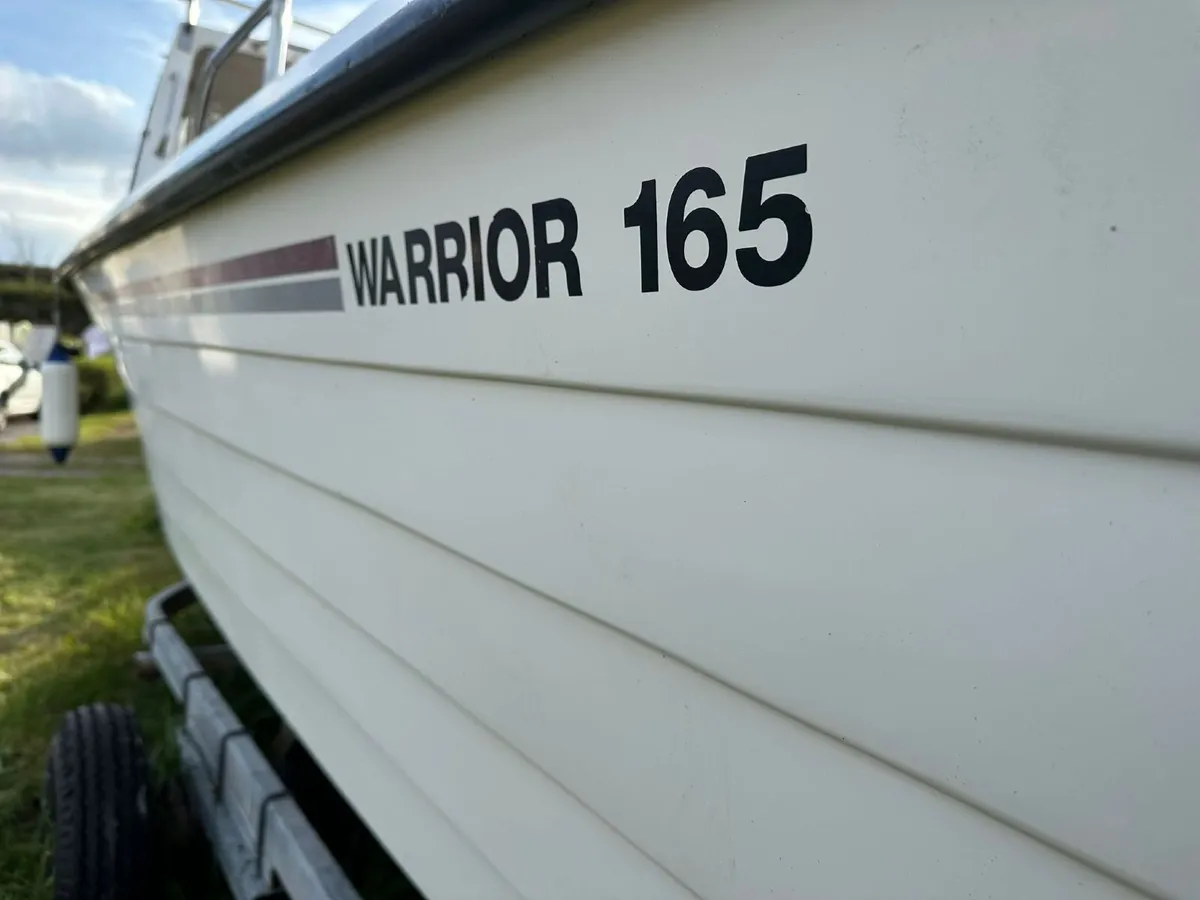 Warrior 165 Boat with Trailer - Image 2