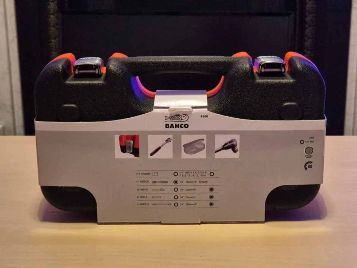 Bahco ratcheting set + gift: Allen keys - Image 2