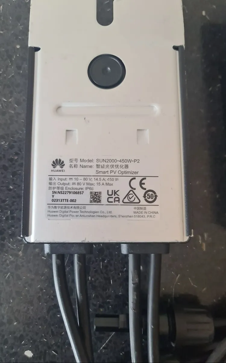 2x Huawei SUN2000-450W-P2 Smart PV Optimizers - Image 1