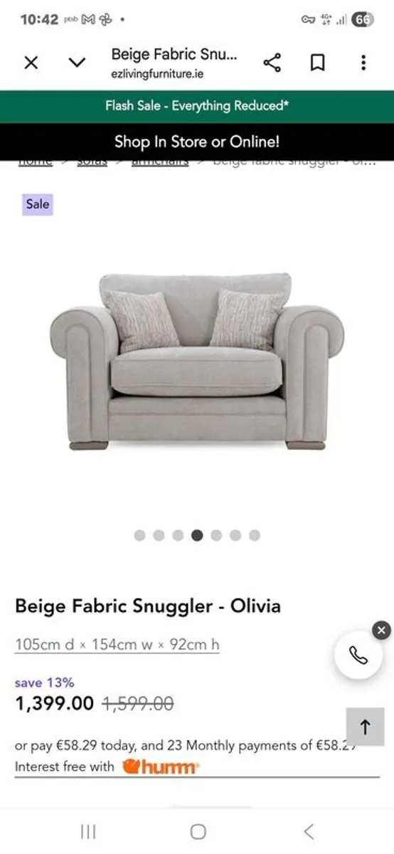 Snuggler armchair - Image 3