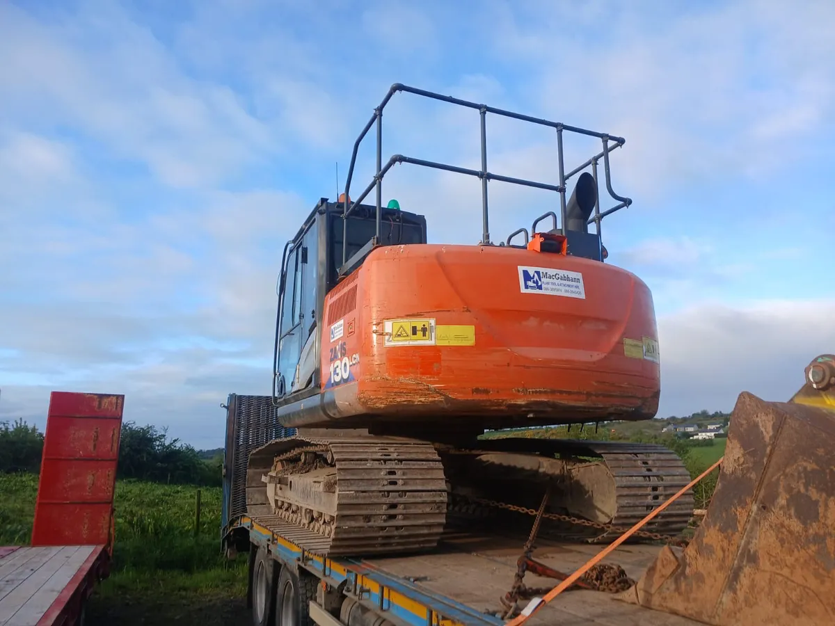 13 ton diggers for self drive hire