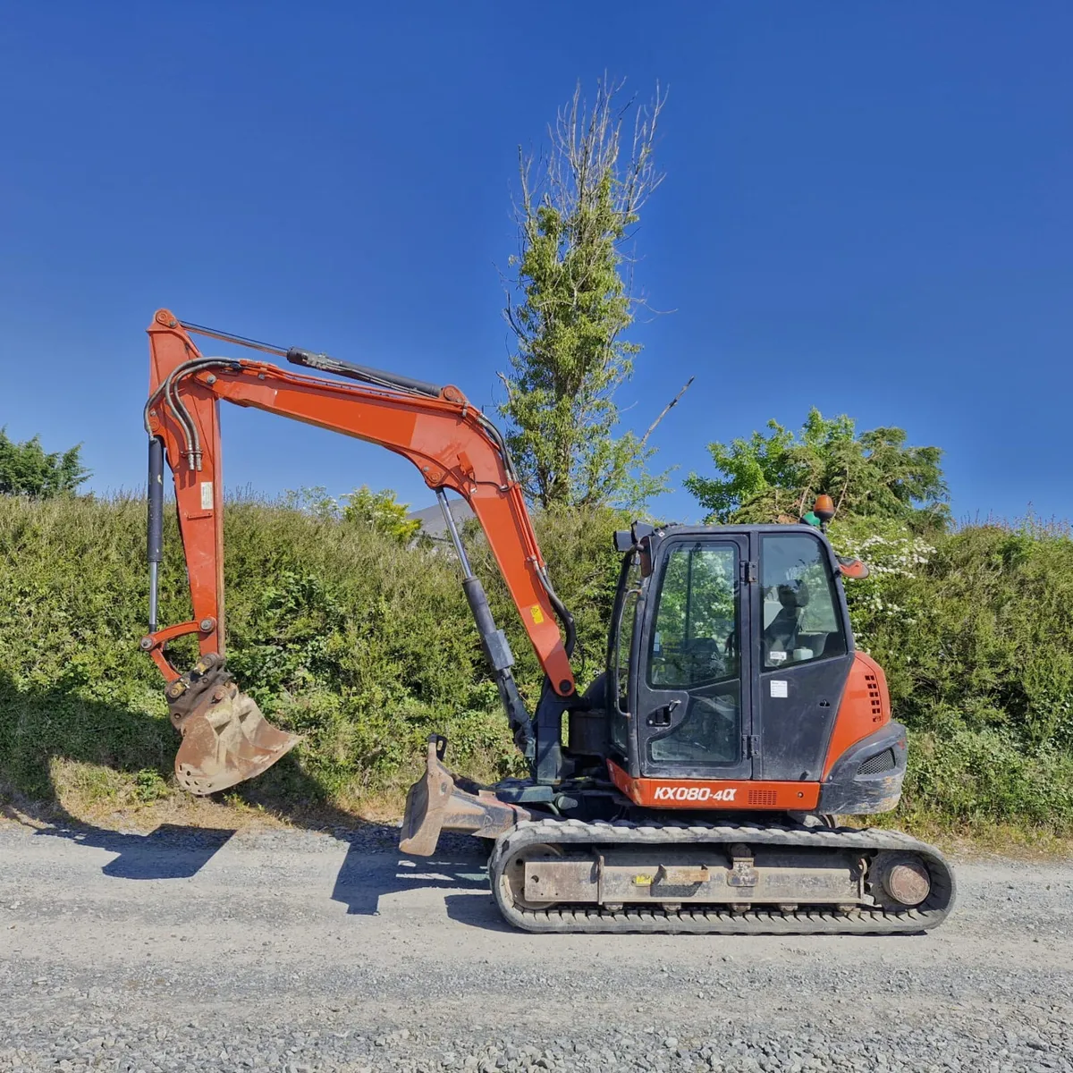 8 ton diggers for self drive hire