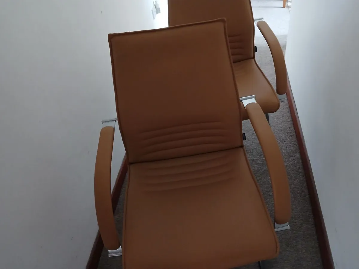 Chairs 💺 💺...reception luxury leather new .. - Image 2