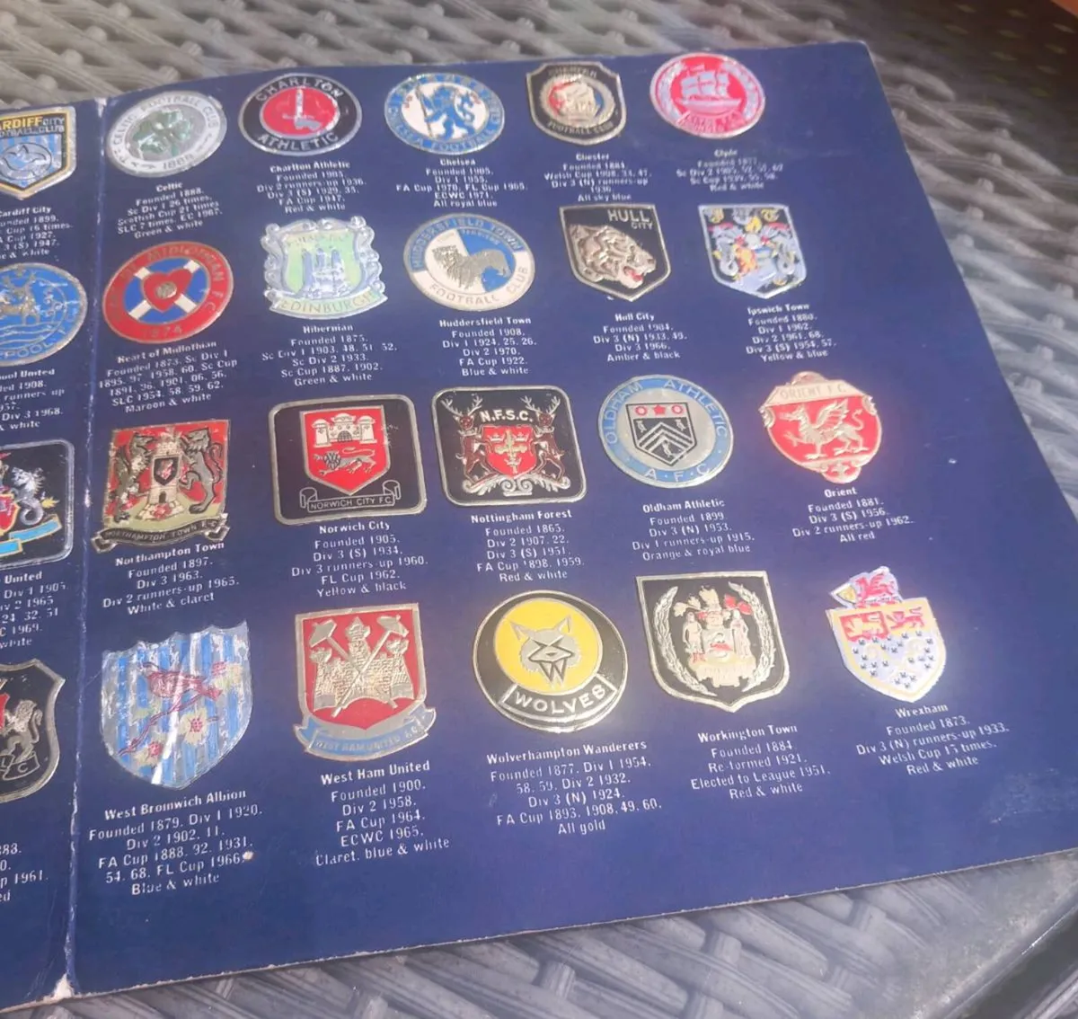 Esso collectible football stamps D18 post 3e - Image 3