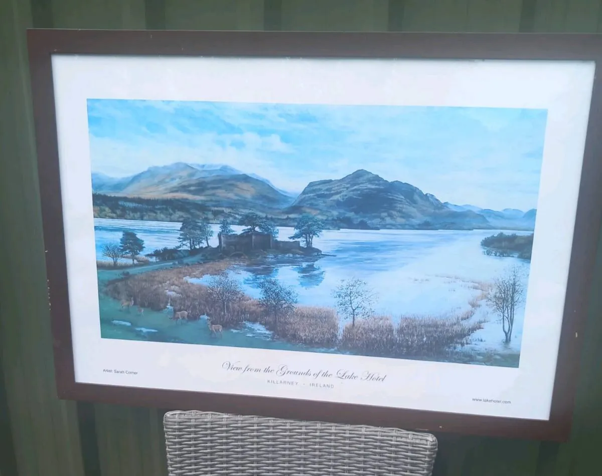 Framed print of Killarney Lakes, D18 - Image 1