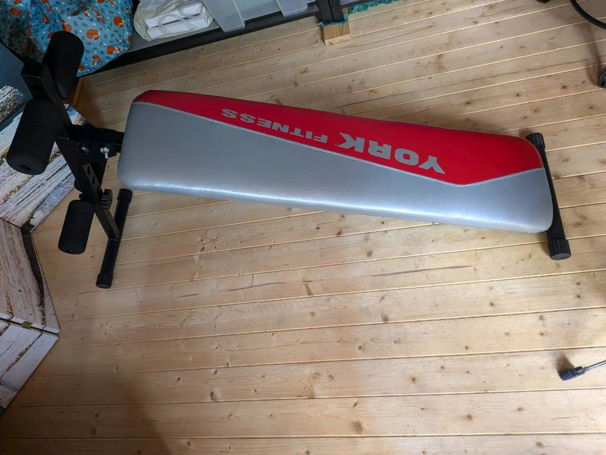 York Fitness Sit-Up Ab Bench - Image 1