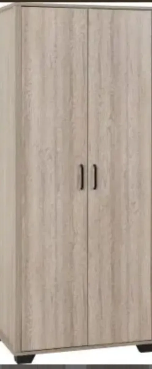 Oliver 2 Door Wardrobe 4 Piece Bedroom Set - Image 1