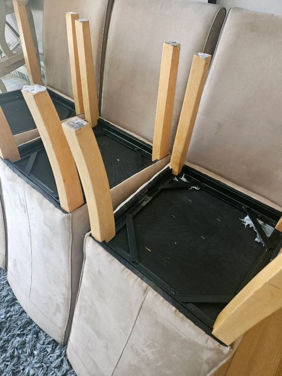6 Dining chairs - Image 3
