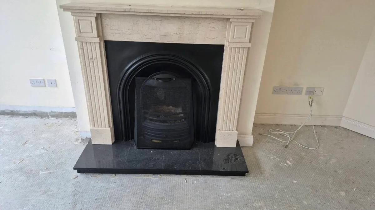 Fire Place & heart