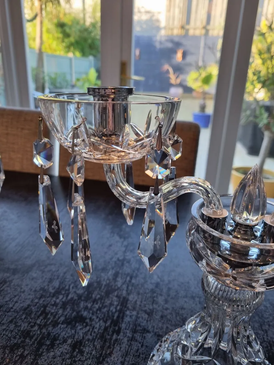 Waterford Crystal Candelabras - Image 3