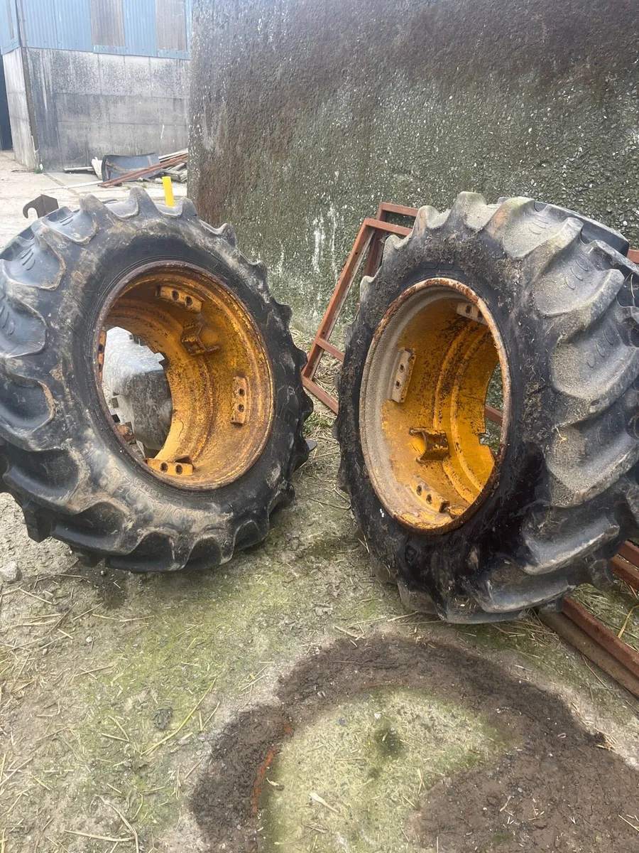 JCB 416 dual wheels with clamps - Image 3