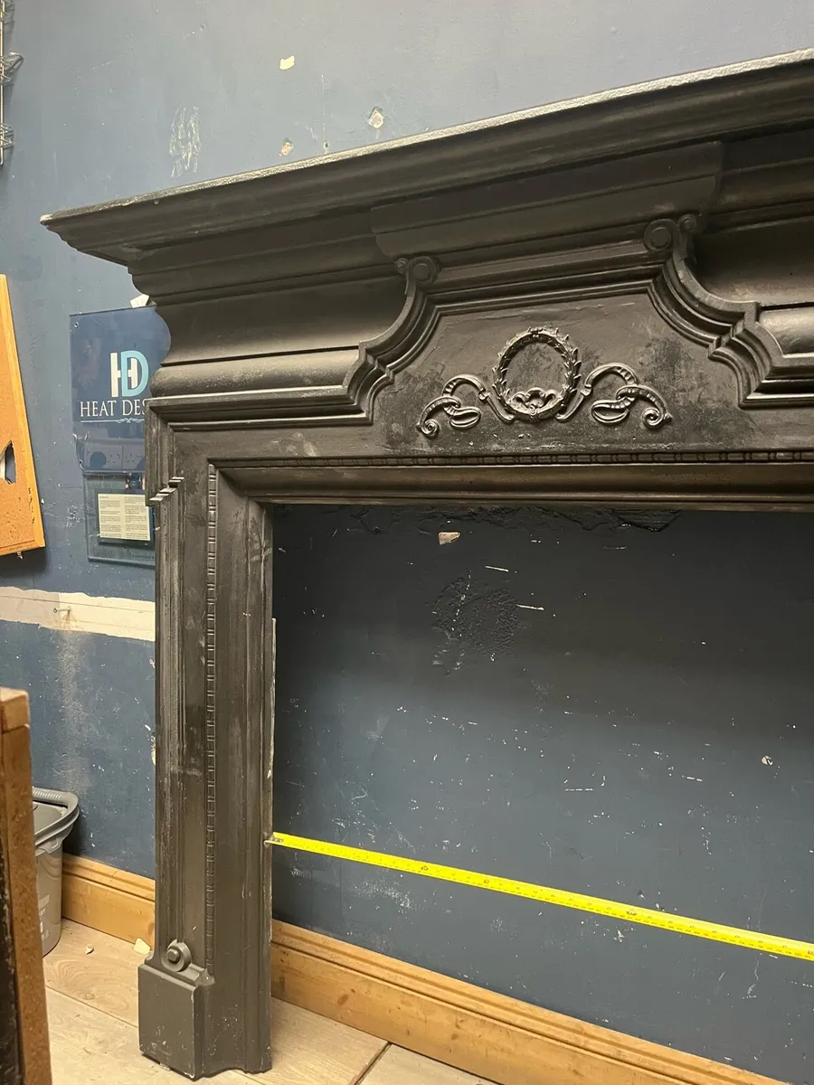 Fireplace cast iron 63 wide - Image 1