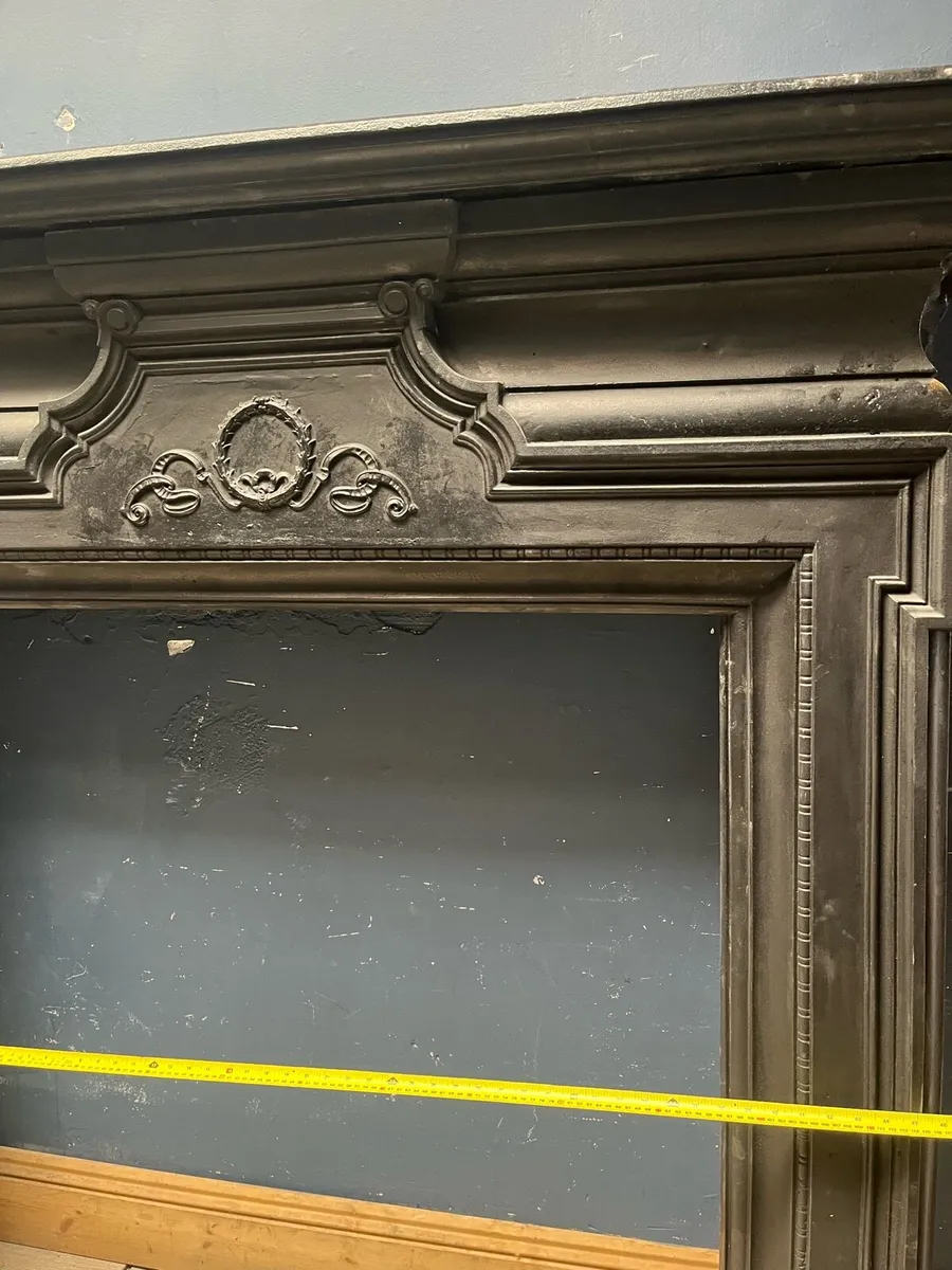 Fireplace cast iron 63 wide - Image 2