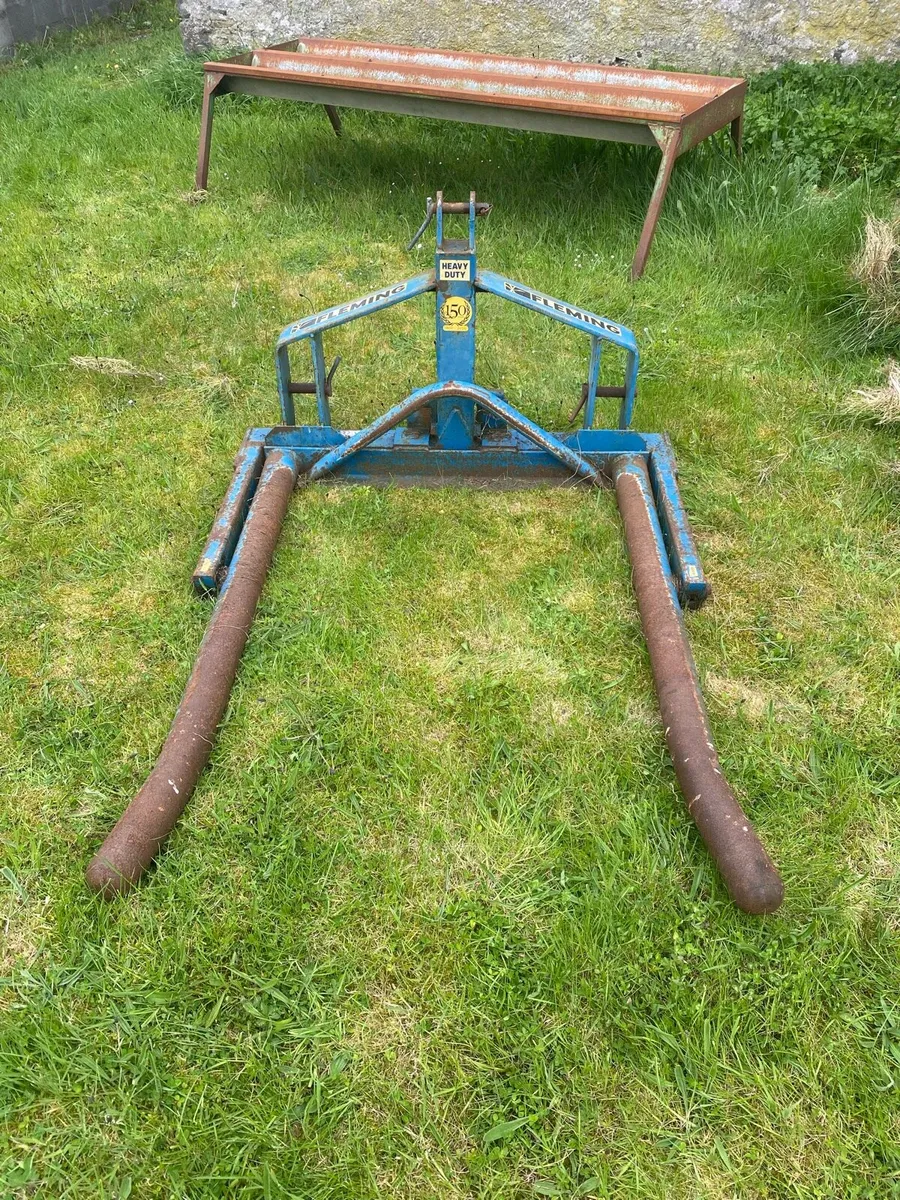 Fleming Bale Handler and Double Trough - Image 2