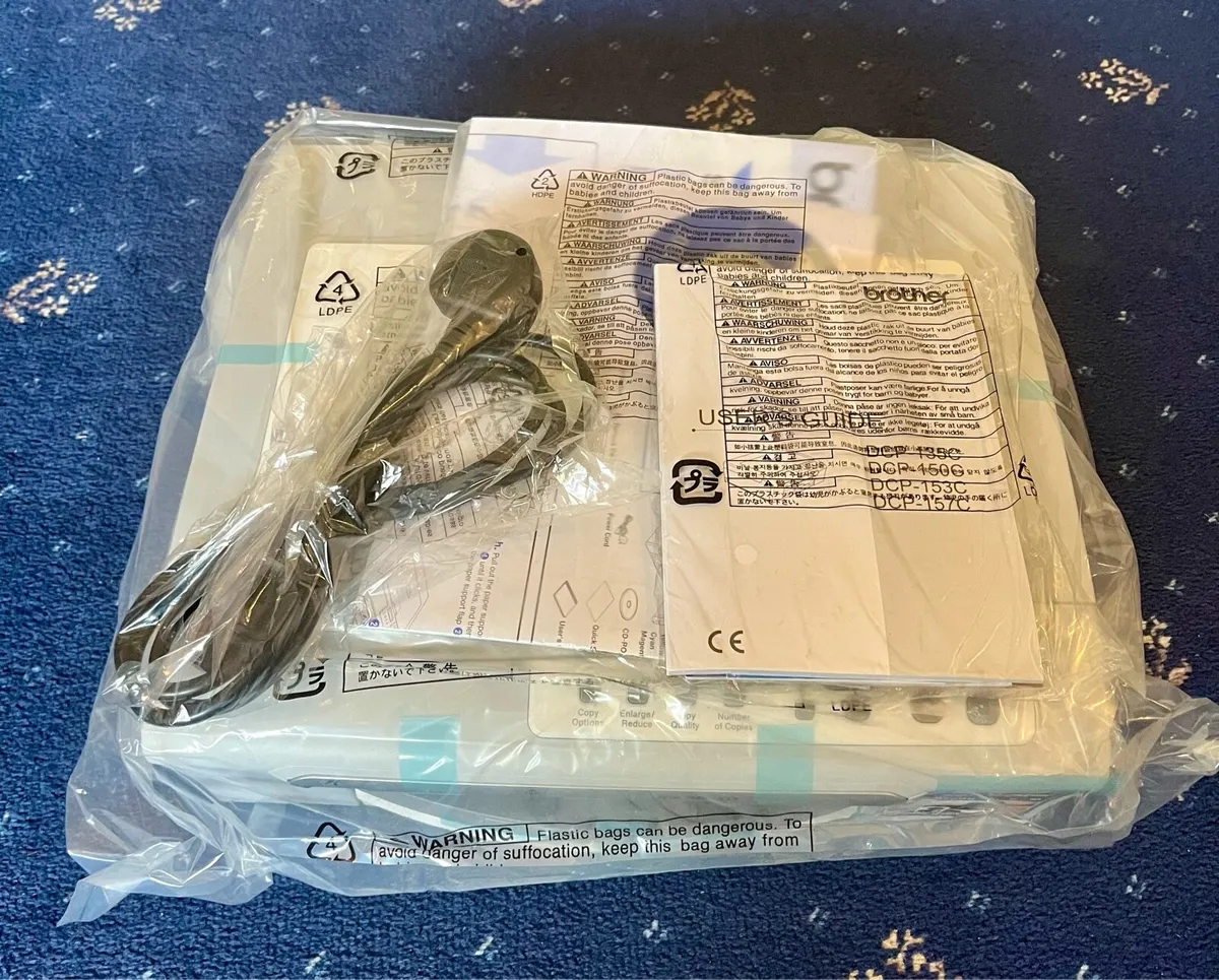 Brother DCP 150C Printer Scanner Never Used - Image 2