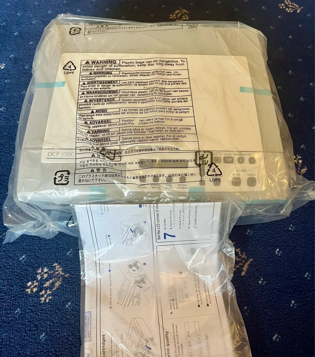 Brother DCP 150C Printer Scanner Never Used - Image 4