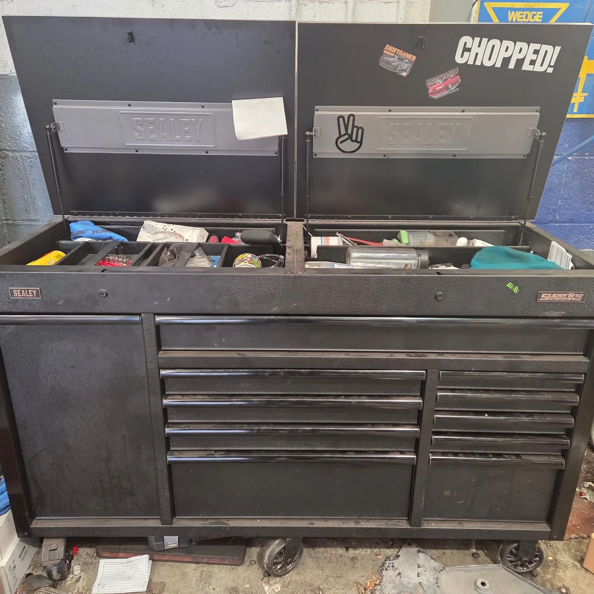 Tool Box W/ Tools *No Power Tools* - Image 1
