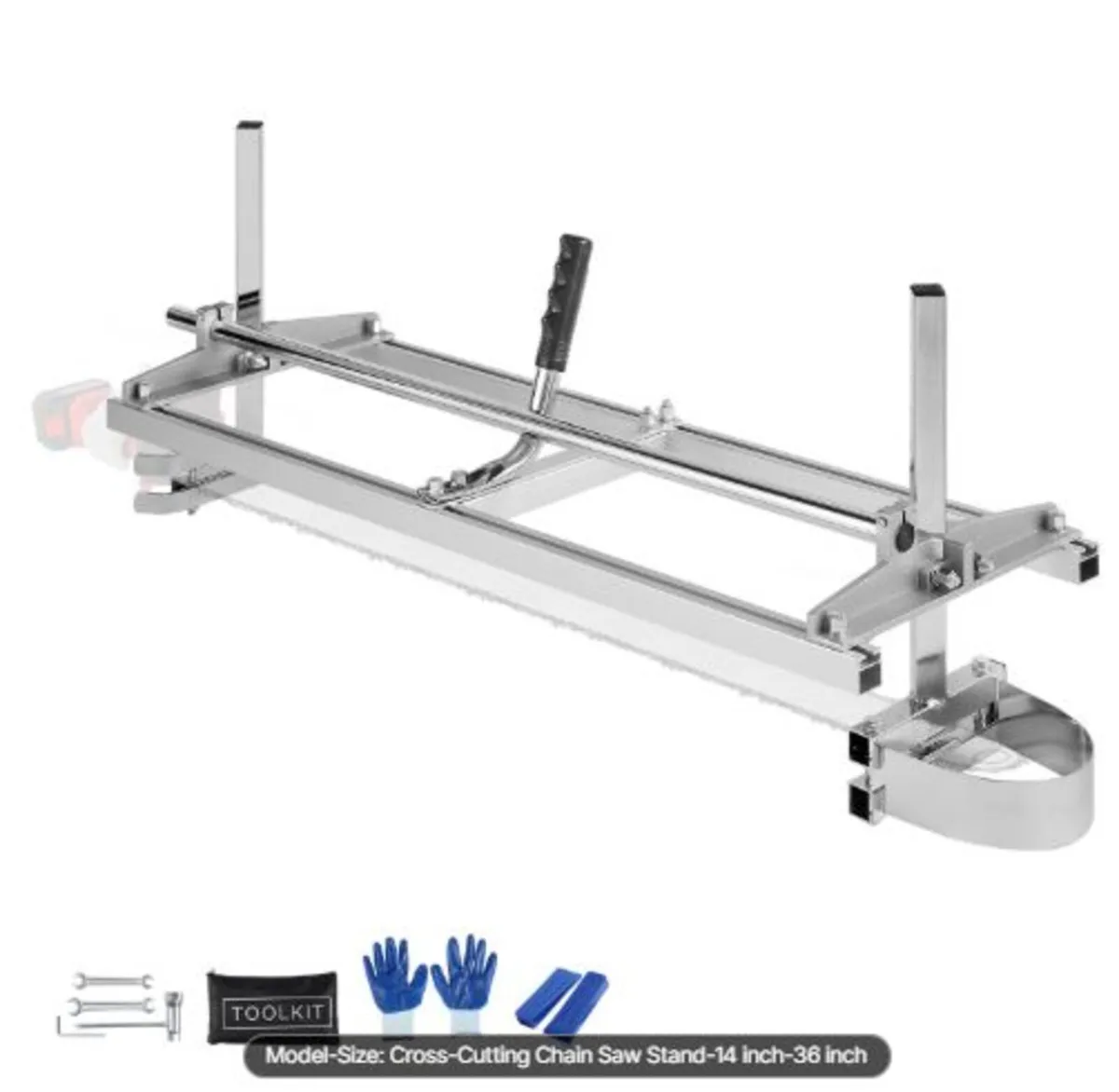 Portable Sawmill 35.6cm-91.4cm Guide Bar Galvaniz - Image 1