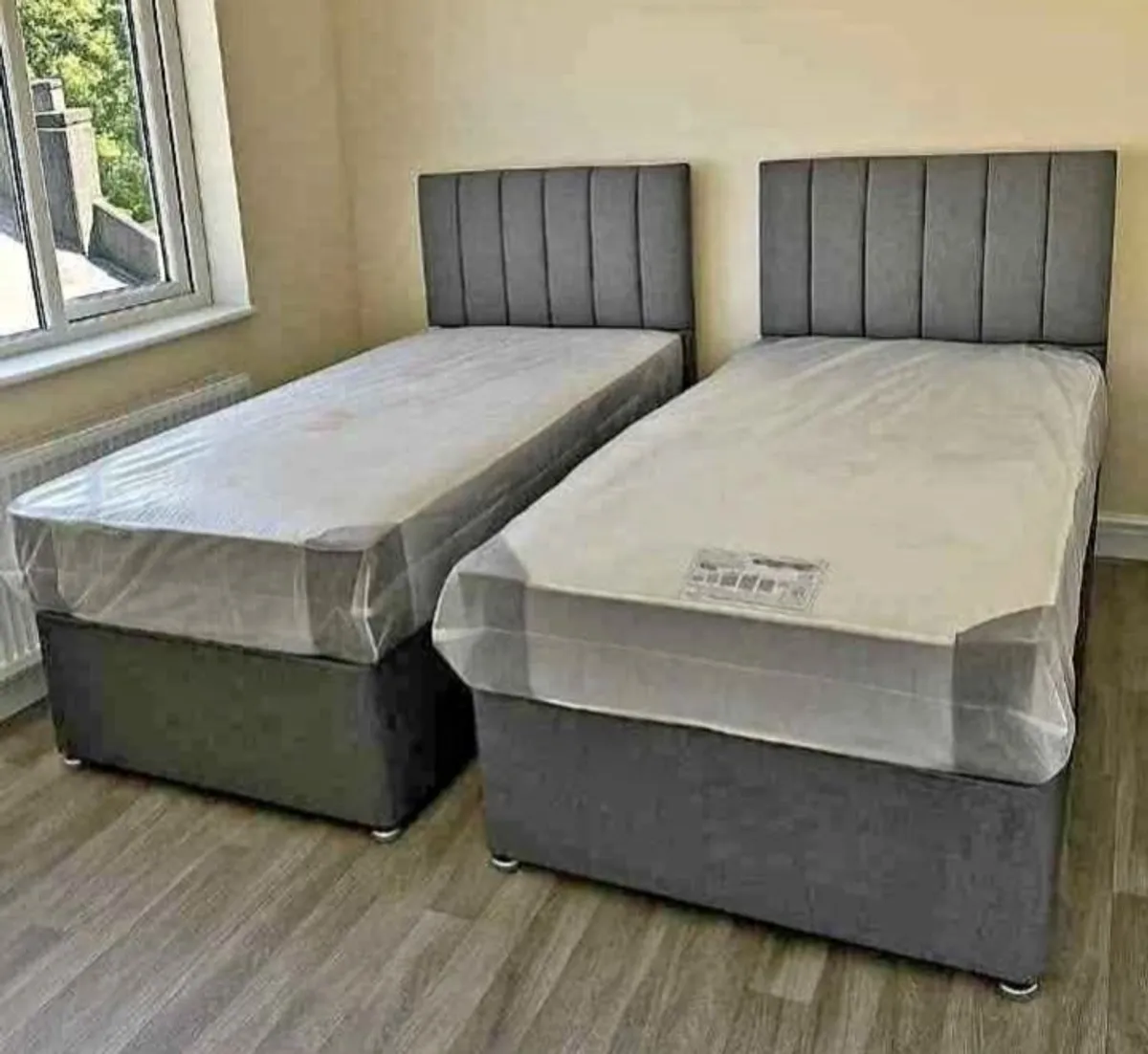 brand new single beds