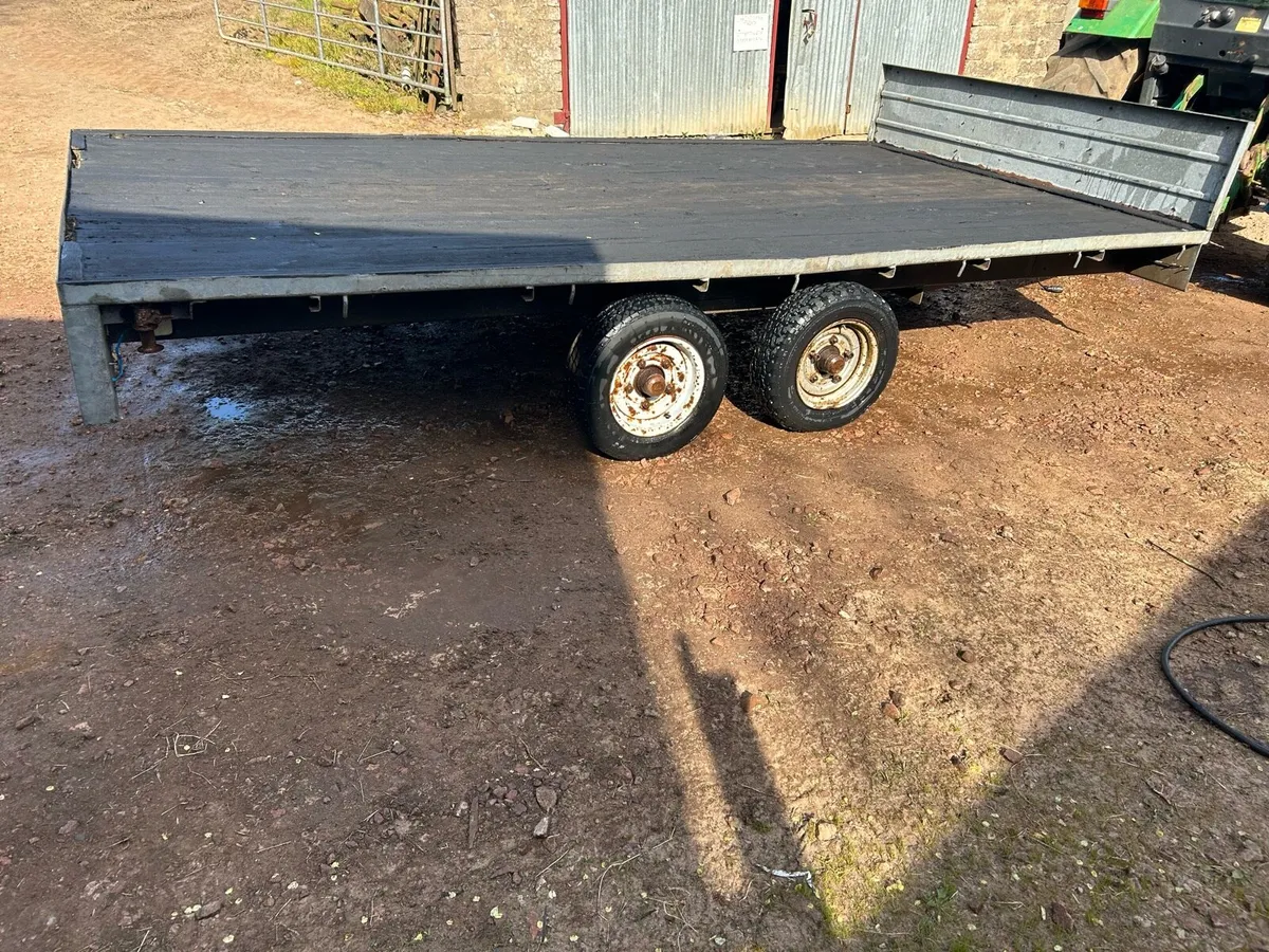 Rice Flatbed trailer 14x7 - Image 2
