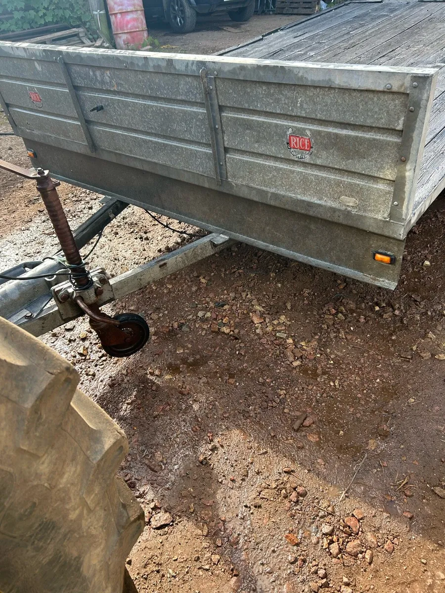 Rice Flatbed trailer 14x7 - Image 4