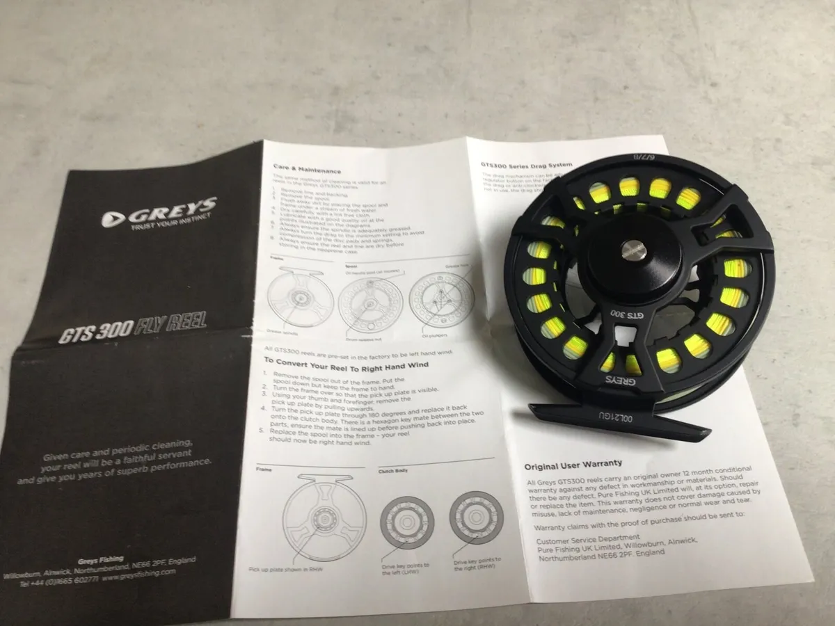 Greys GTS 300 Fly Reel - Image 3