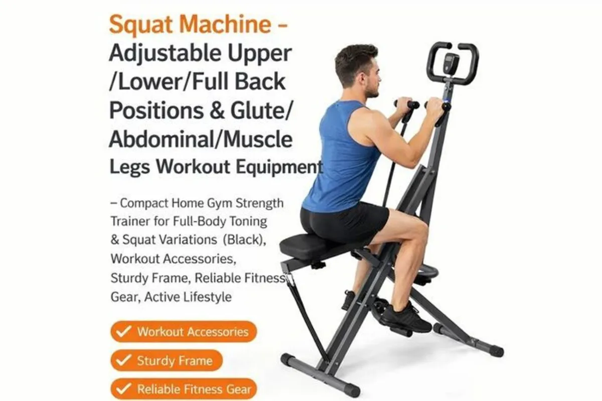 Deep Squat Assist Machine 150kg - Image 1