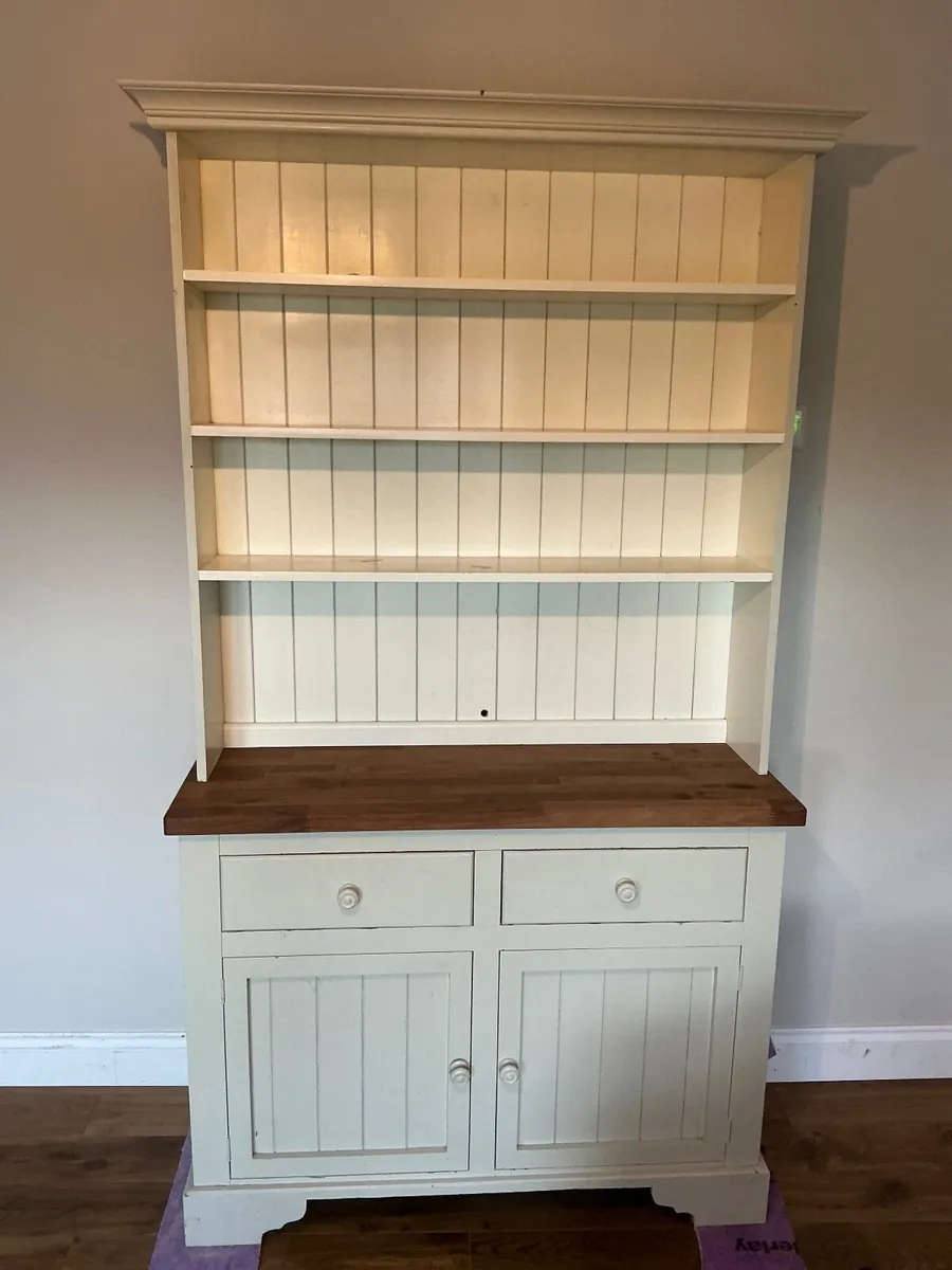 Kitchen dresser,  iroko wooden top - Image 2
