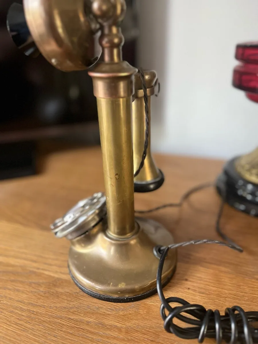 Vintage Candlestick Telephone - Image 4