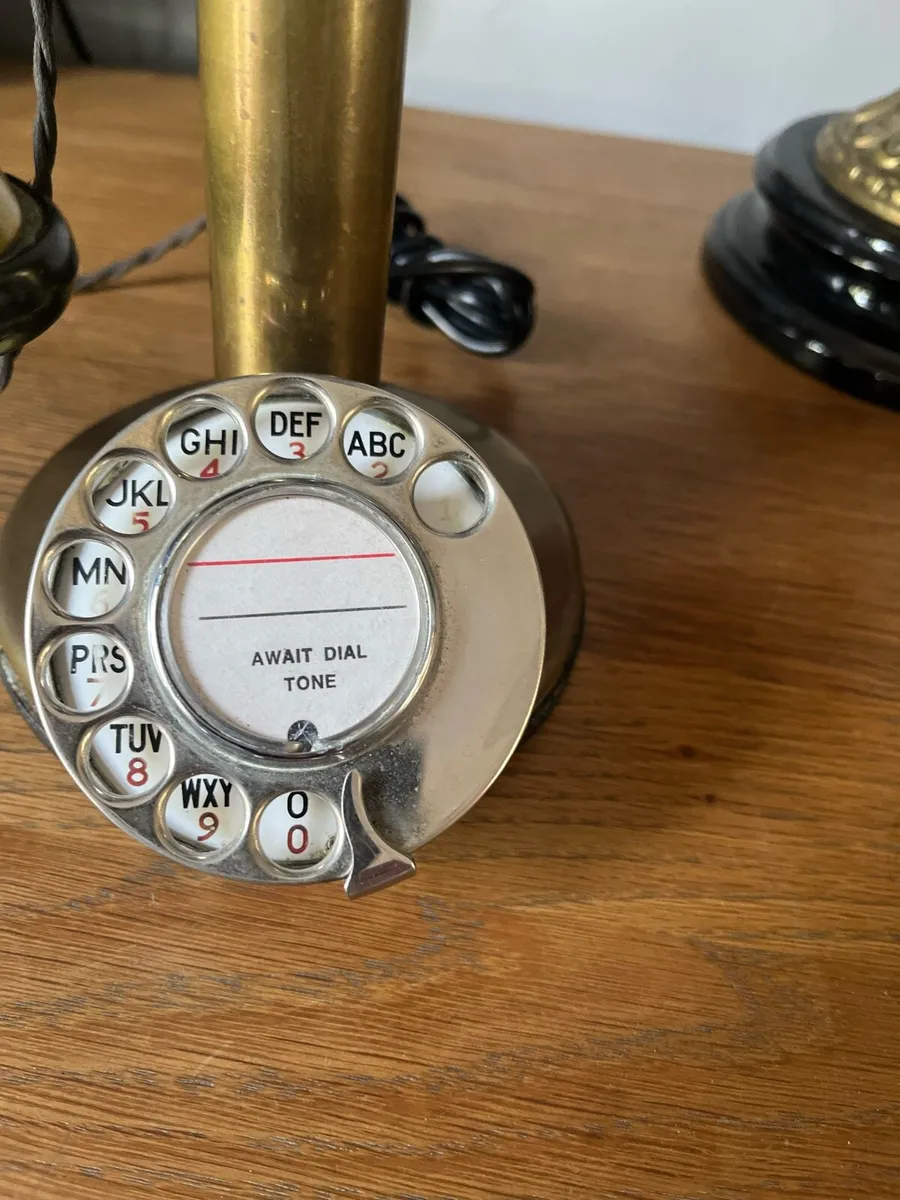 Vintage Candlestick Telephone - Image 3