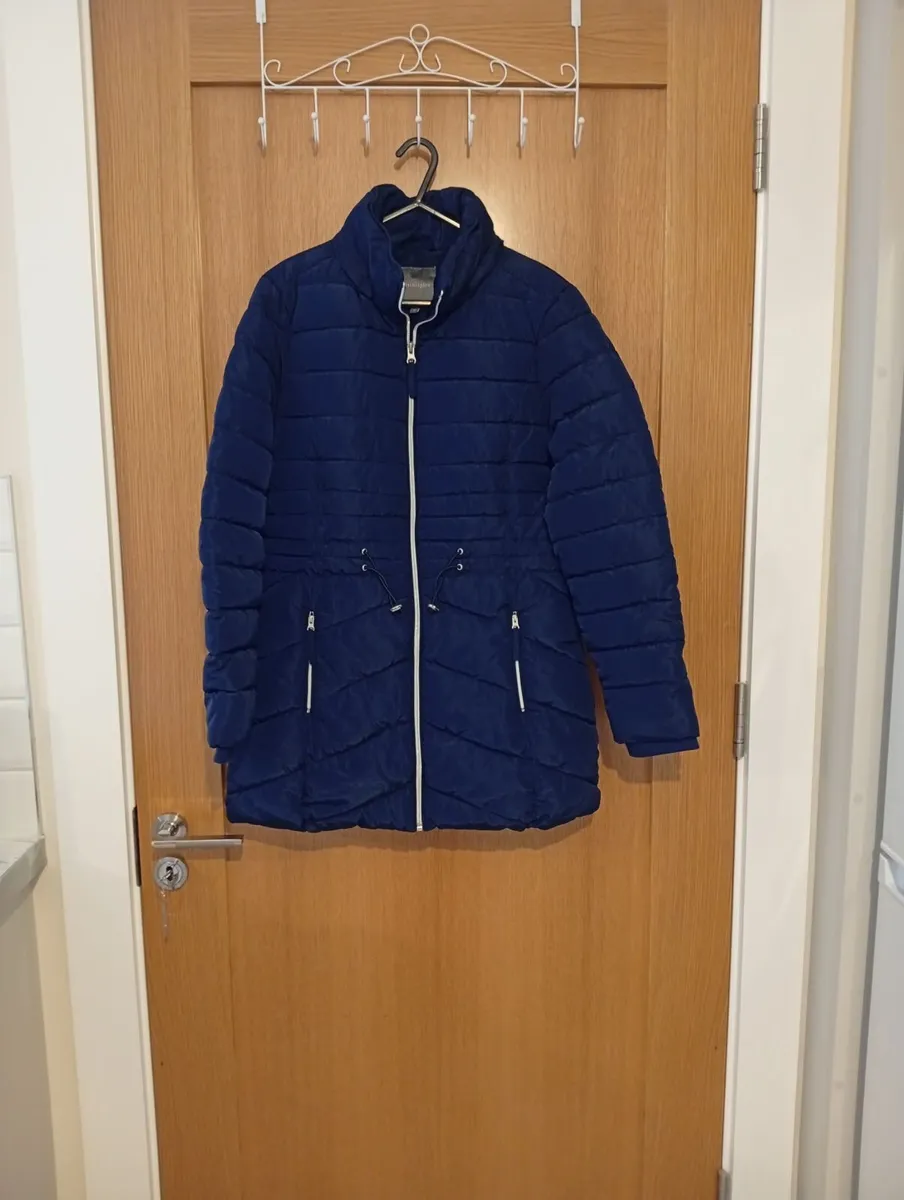 Navy Coat, from Principles,Size 12, New condition - Image 1