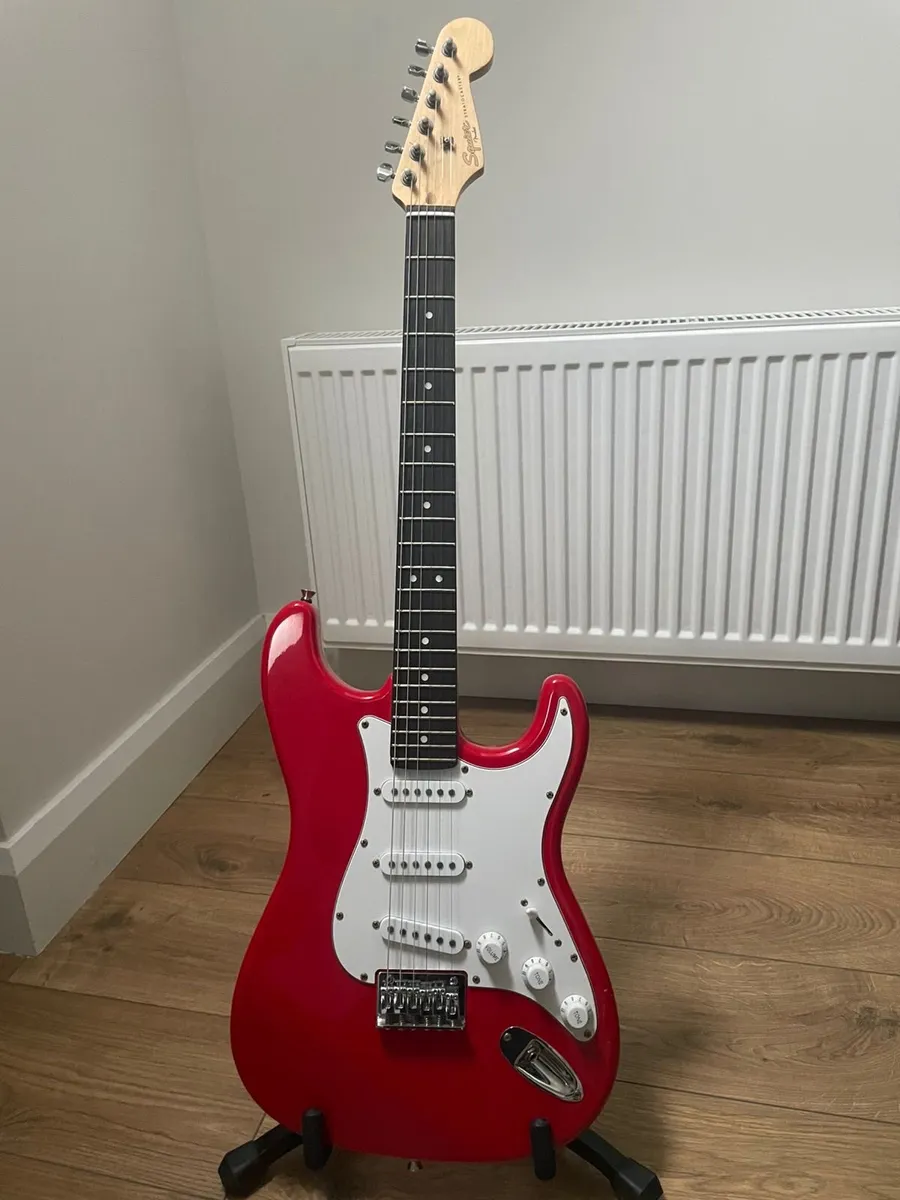 Fender Squier Stratocaster Electric Guitar - Image 1