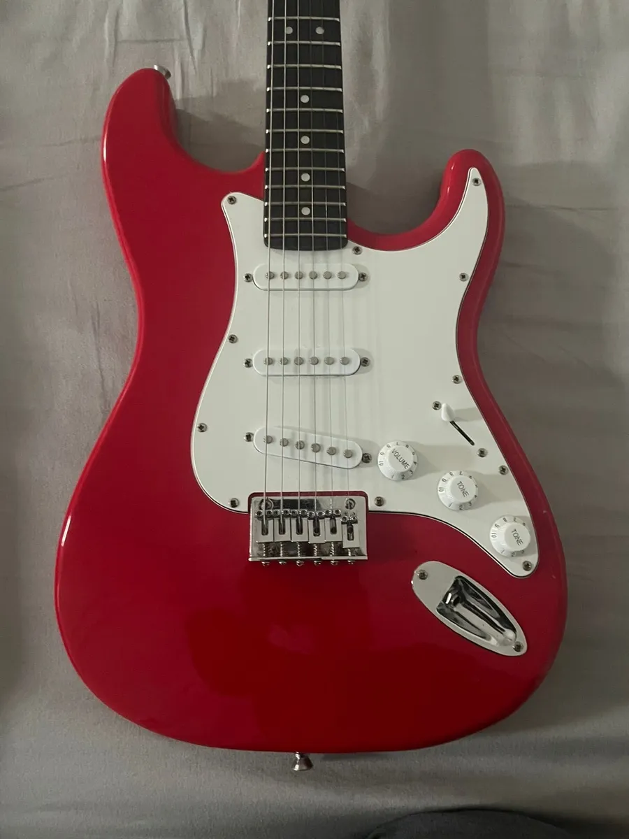 Fender Squier Stratocaster Electric Guitar - Image 3