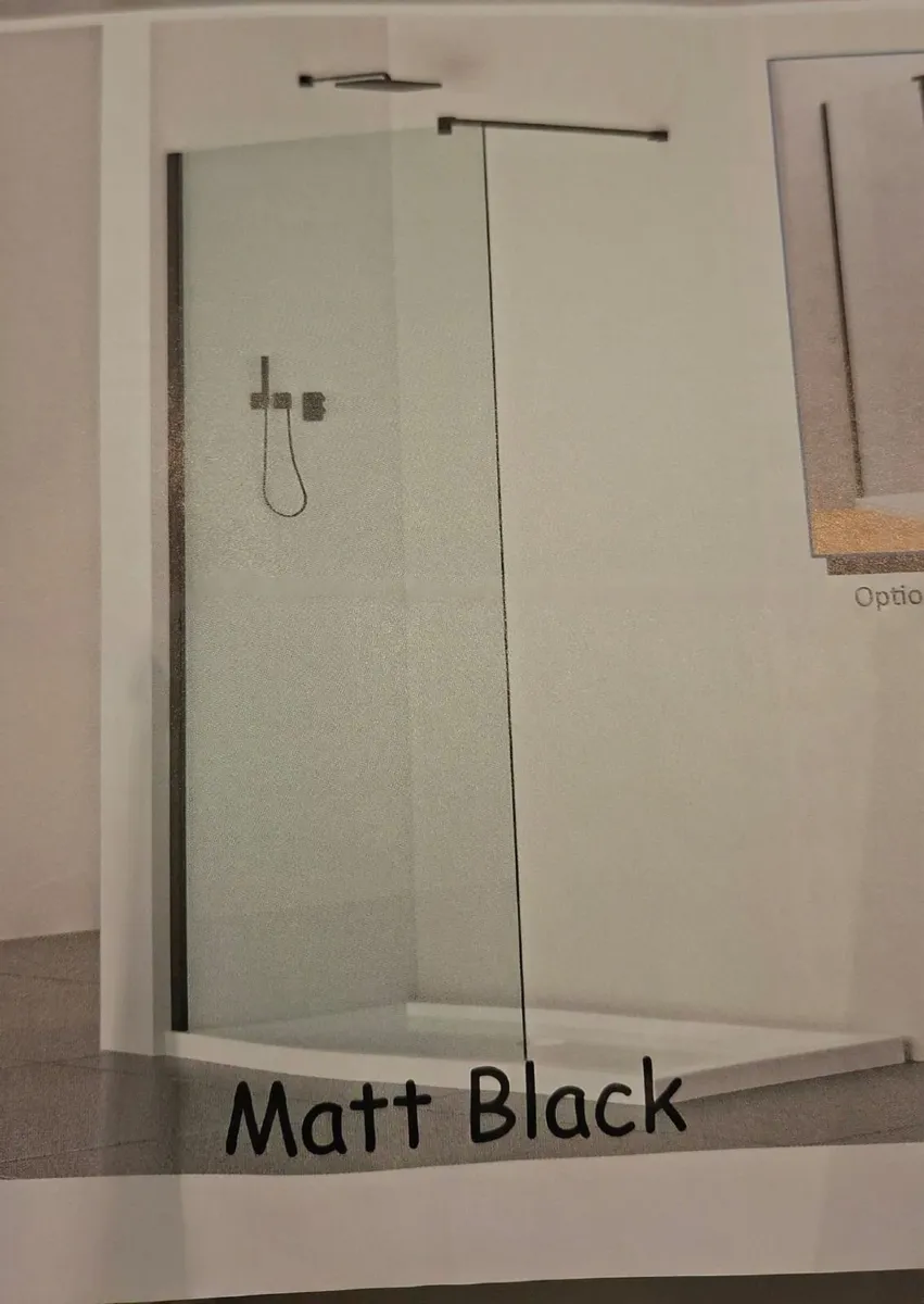 Shower screen,tray - Image 2