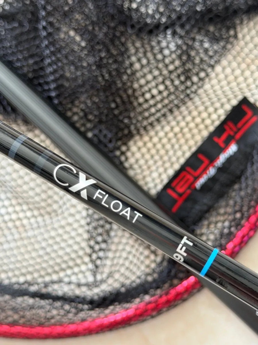 Complete Float Fishing Set – Rod, Reel, Net + More - Image 1