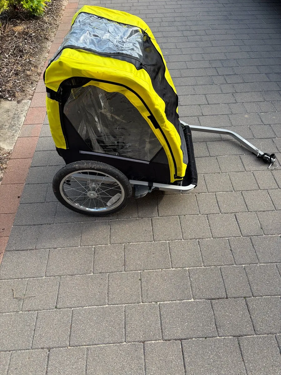 Halfords double seat bike trailer - Image 2